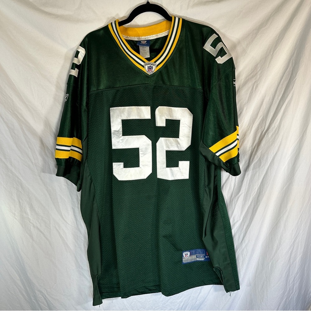 Authentic Replica Clay Matthews Packers Jersey Size 56 XXL Green Bay - Picture 1 of 9
